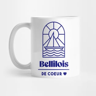 Bellilois at heart - Brittany Morbihan 56 Sea Holidays Beach Mug